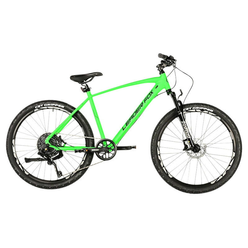 VTT 26 Leader Fox Factor 2025 vert fluo mat 9V cadre 14 pouces hydraulique à disque - vue 2