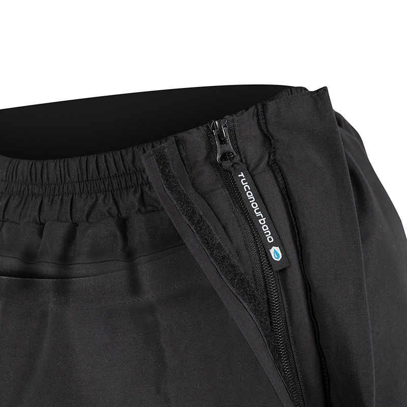 Pantalon de pluie chauffant Tucano Pantawarm automne-hiver noir XXL - vue 8
