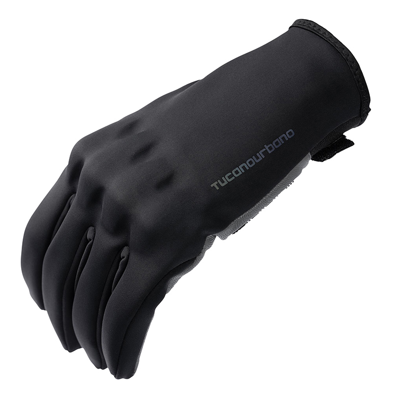 Gants hiver tucano homme sprint hydroscud noir-gris etanche T11 (XL) (homologue ce EN13594:2015)(compatible ecran tactile) - vue 4