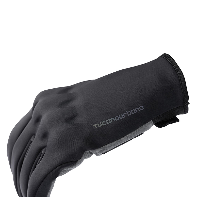 Gants hiver tucano homme sprint hydroscud noir-gris etanche T11 (XL) (homologue ce EN13594:2015)(compatible ecran tactile) - vue 5