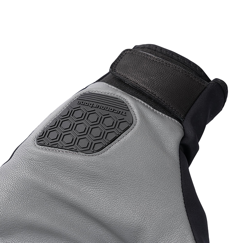 Gants hiver tucano homme sprint hydroscud noir-gris etanche T11 (XL) (homologue ce EN13594:2015)(compatible ecran tactile) - vue 6