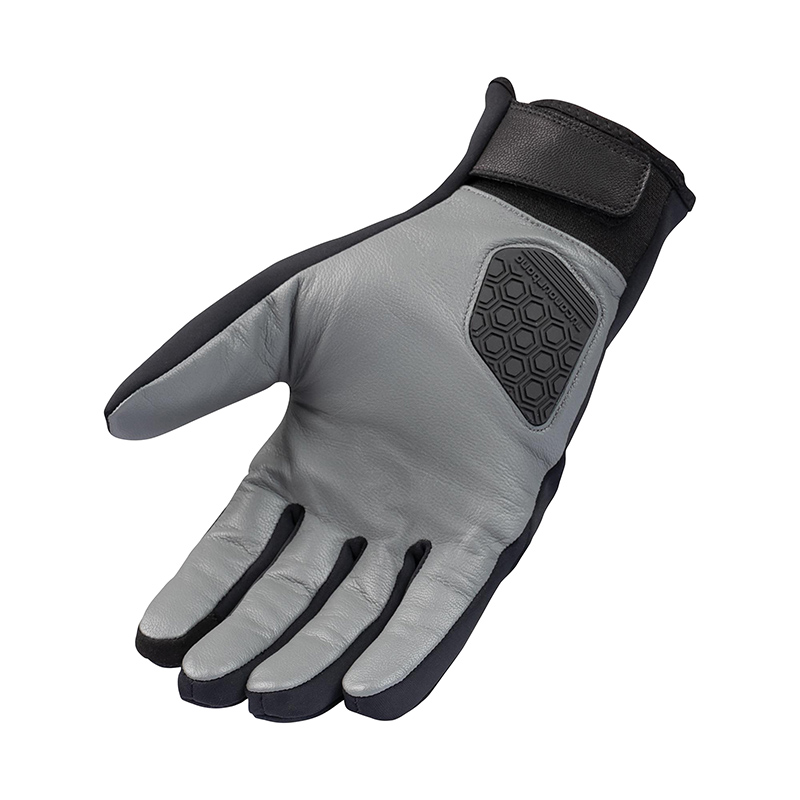 Gants hiver tucano homme sprint hydroscud noir-gris etanche T13 (3XL) (homologue ce EN13594:2015)(compatible ecran tactile) - vue 2