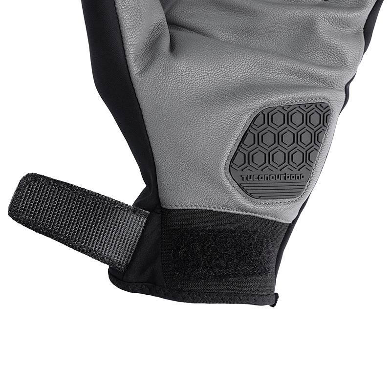Gants hiver tucano homme sprint hydroscud noir-gris etanche T13 (3XL) (homologue ce EN13594:2015)(compatible ecran tactile) - vue 7