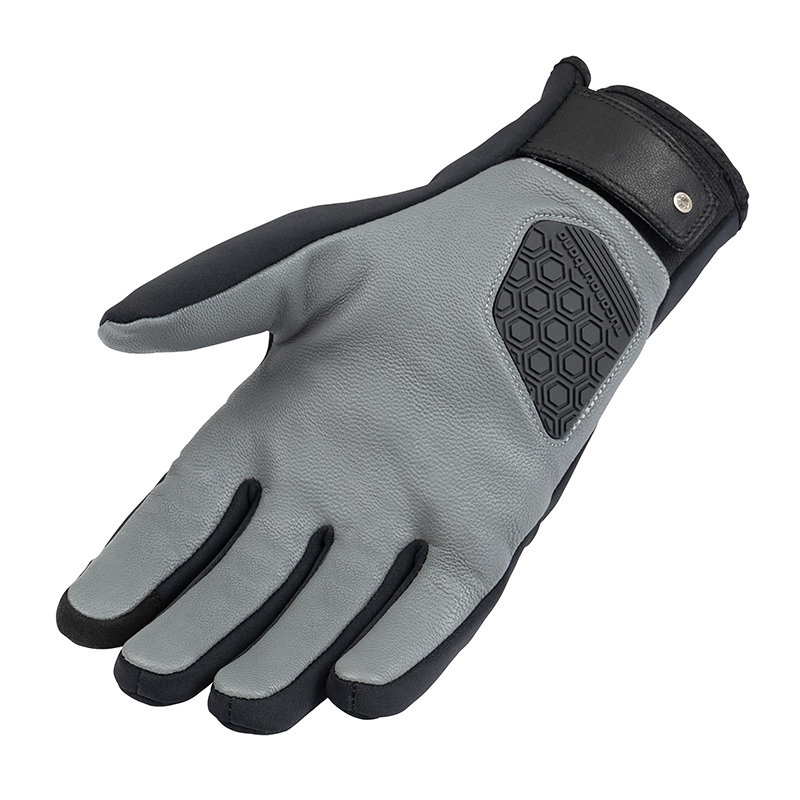 Gants hiver tucano femme sprint hydroscud noir-gris etanche t 8 (s) (homologue ce EN13594:2015)(compatible ecran tactile) - vue 2