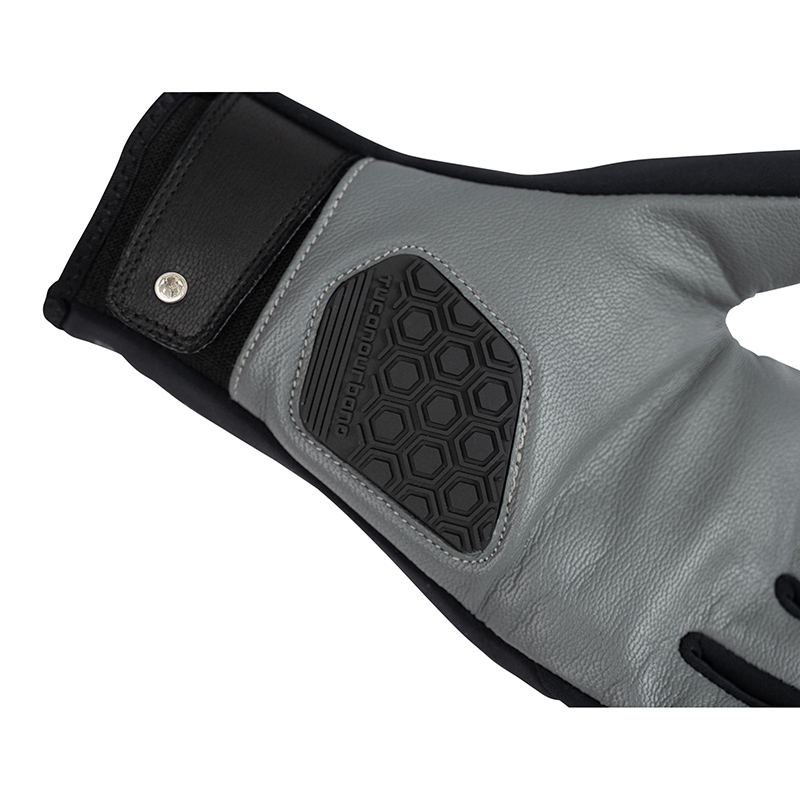 Gants hiver tucano femme sprint hydroscud noir-gris etanche t 8 (s) (homologue ce EN13594:2015)(compatible ecran tactile) - vue 6