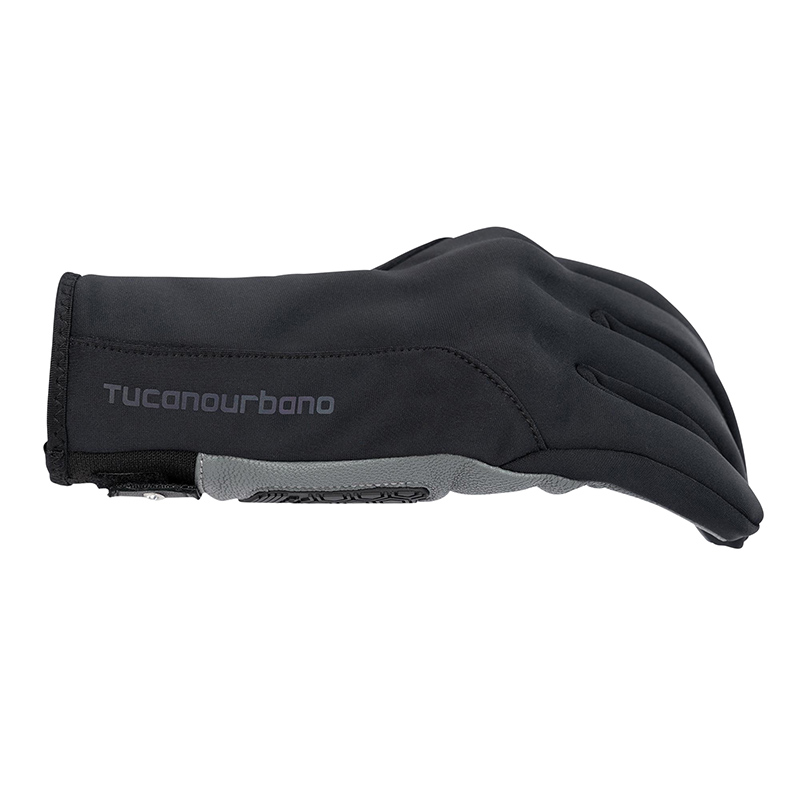 Gants hiver Tucano Urbano femme Sprint Hydroscud noir-gris étanche taille 9 (M) homologués CE EN13594:2015 écran tactile - vue 5
