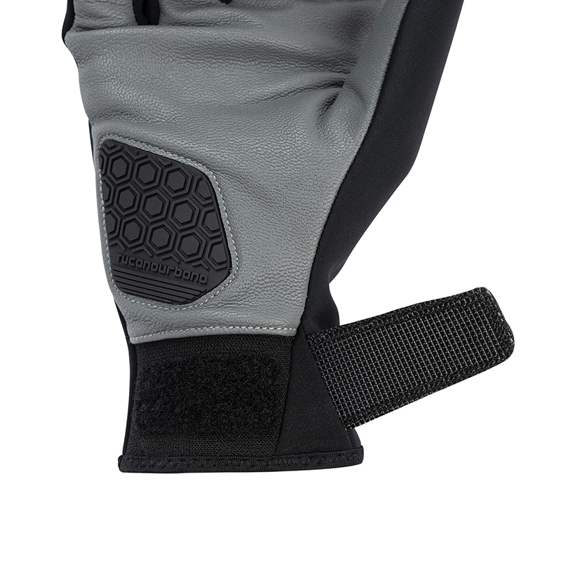 Gants hiver Tucano Urbano femme Sprint Hydroscud noir-gris étanche taille 9 (M) homologués CE EN13594:2015 écran tactile - vue 7