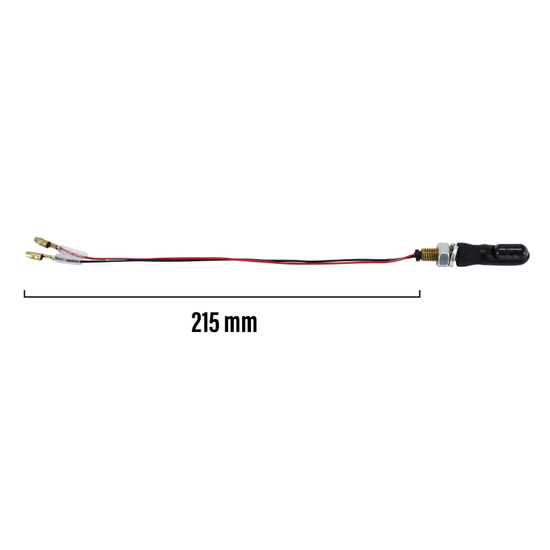 Clignotant moto Taac FR01 3 leds fume-noir (M8 - long 39MM - h 12MM) (paire) qualite premium -homologue ece - vue 3