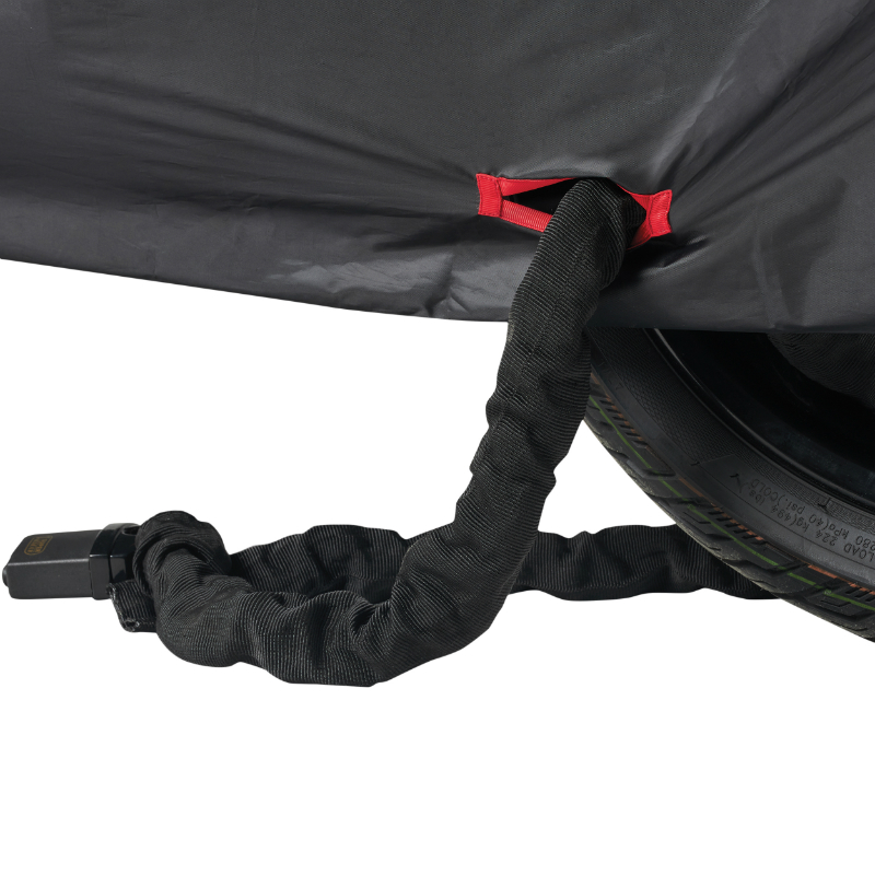 Housse de protection moto TAAC ultra hydroscud polyuréthane étanche 5000 mm taille L noir (219x90x127 cm) - vue 3