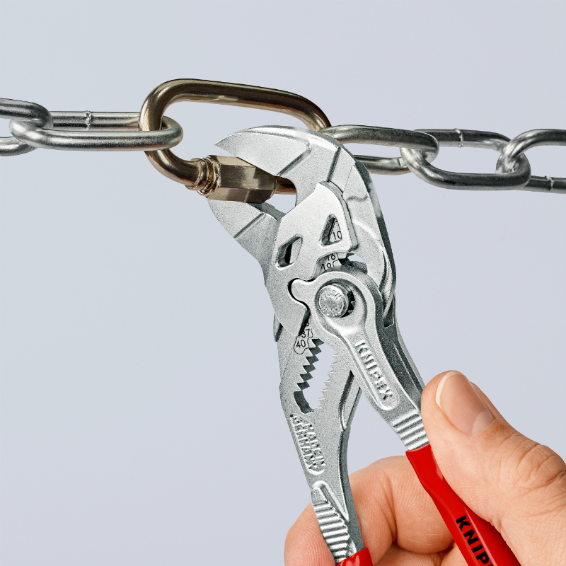 Pince-clé pro Knipex 180 mm chrome (86 03 180) - vue 7