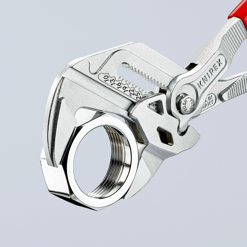 Pince-clé pro Knipex 180 mm chrome (86 03 180) - vue 8