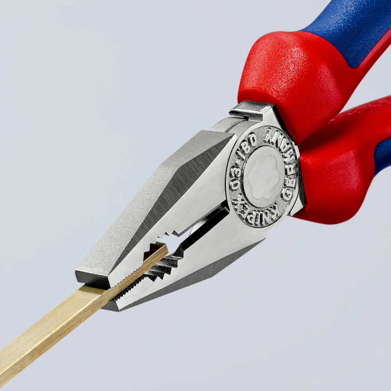 Pince universelle pro Knipex 180 mm chrome poignée ergonomique (03 05 180) - vue 7