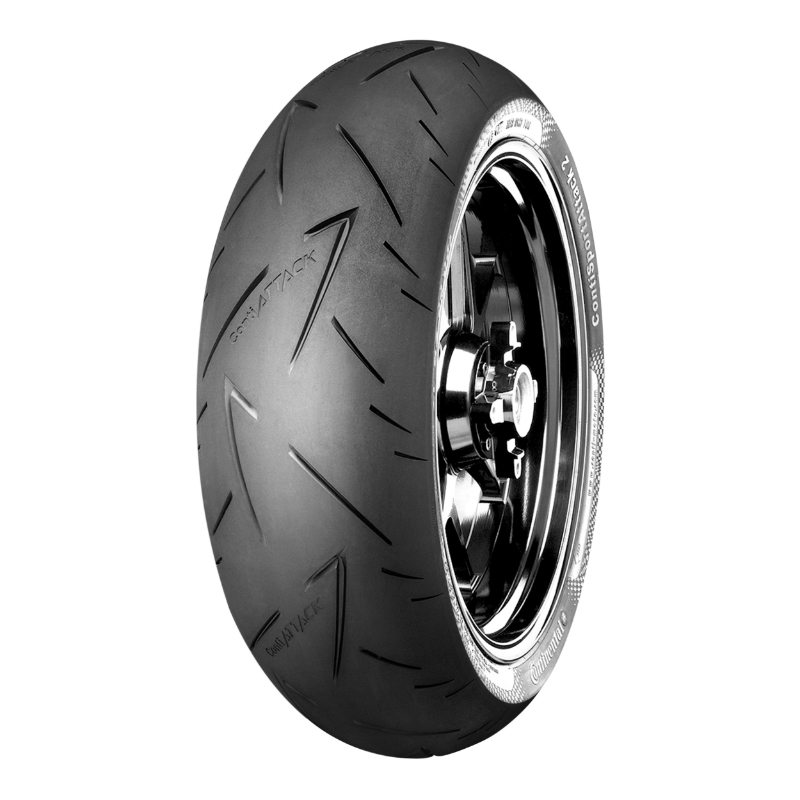 Pneu moto Continental ContiSportAttack 2 radial ZR 180-55-17 73W arrière - vue 2