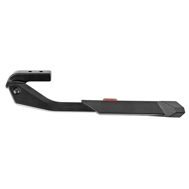 Bequille velo laterale arriere Newton 24-29'' noir reglable fixation 2 vis sur base entraxe 18MM (fixation a la verticale) - vue 2
