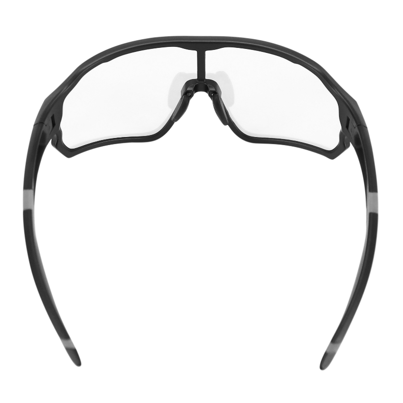 Lunettes vélo adulte Sélection P2R Visionair monture noire verres photochromiques catégorie 0-3 - vue 3
