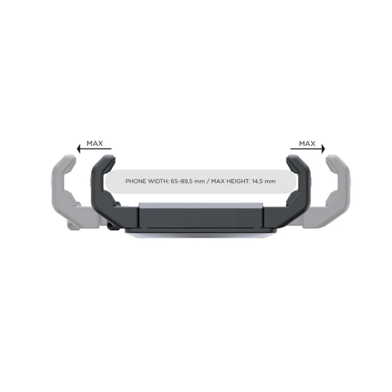 Support universel SP Connect pour smartphone noir système SPC+ (65-89,5 mm) - vue 4
