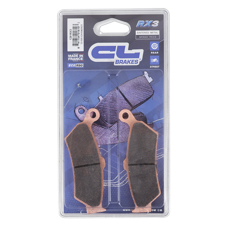 Plaquette de frein CL Brakes BMW R 1300 GS 2023+ arrière 1281 RX3 touring métal fritté - vue 3