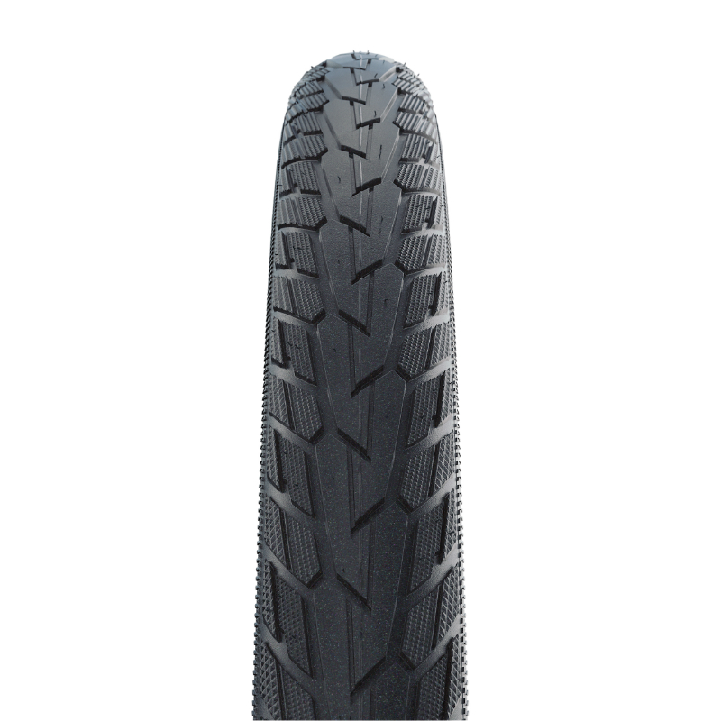 Pneu VTC urbain Schwalbe Road Cruiser HS484 700 x 47 noir TR flanc réflex - vue 3