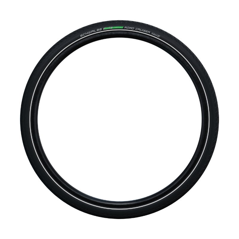 Pneu VTC urbain Schwalbe Road Cruiser HS484 700 x 47 noir TR flanc réflex - vue 4