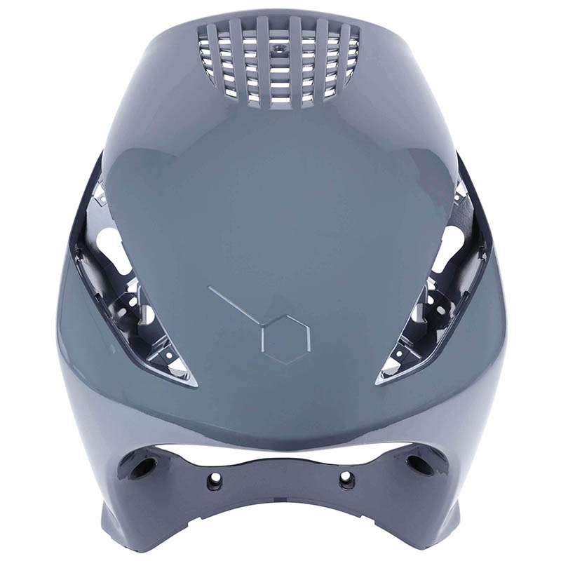 Carrosserie-carénage adaptable Piaggio 50 Zip 2000+ gris Nardo (kit 4 pièces) P2R - vue 2