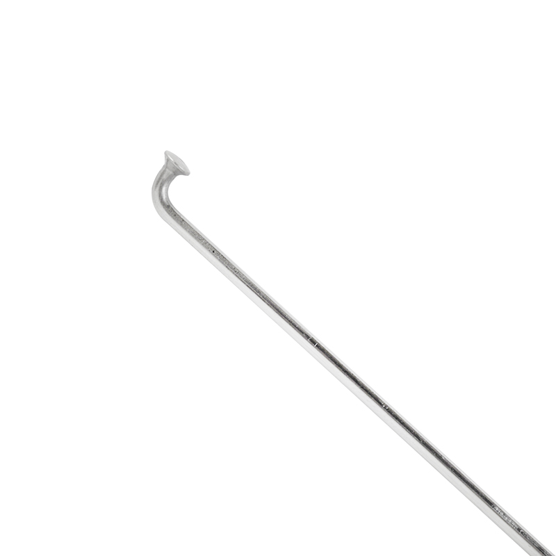 Rayon inox argent Velox MACH1 2 mm L 244 mm tête coudée avec écrou (boîte de 100) - vue 2