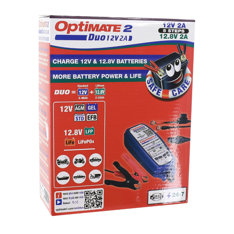 Chargeur de batterie Optimate 2 Duo TM550 12V - vue 5