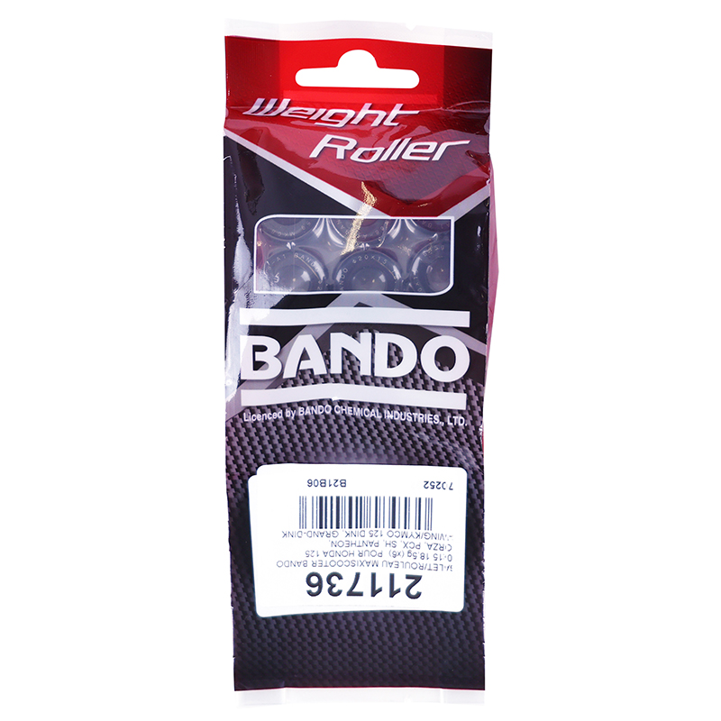 Galet-rouleau maxiscooter Bando 20x15 18,5G (x6) - vue 2