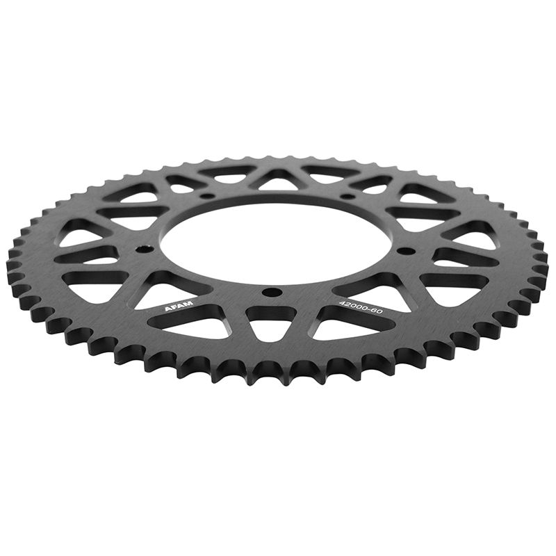 Couronne AFAM 50 dents adaptable Sherco 50 SM-R 2021+ 428 60 DTS alu - vue 2