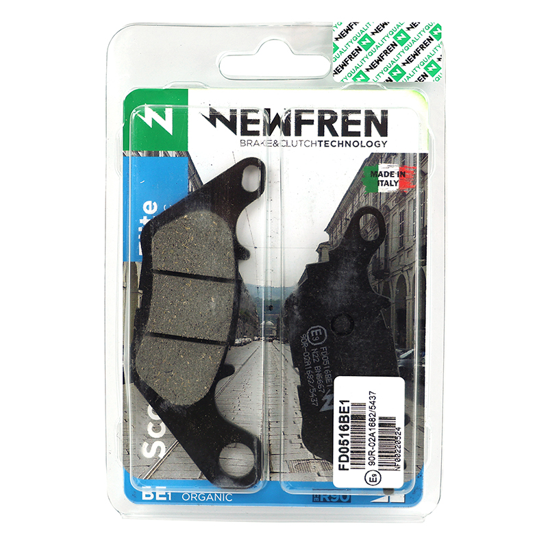 Plaquette de frein Newfren organique 125 XMAX 2018+, 300 XMAX 2017+, 320 MT-03 2016+, YZF-R3 2015+ (FD0516BE) - vue 2