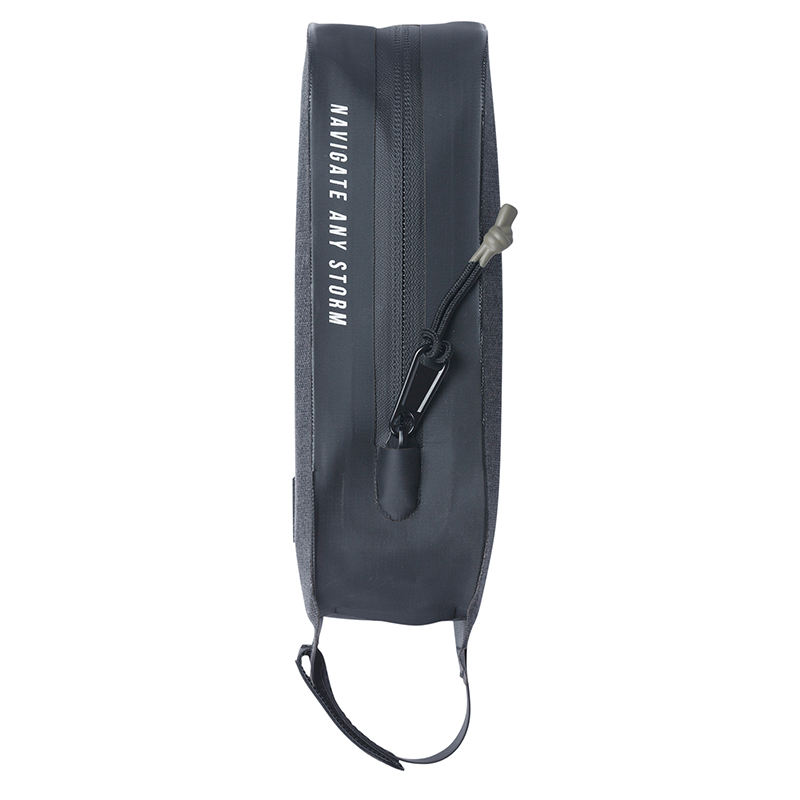 Sacoche de cadre vélo Basil Navigator Storm noir fixation velcro 0.8L - vue 3