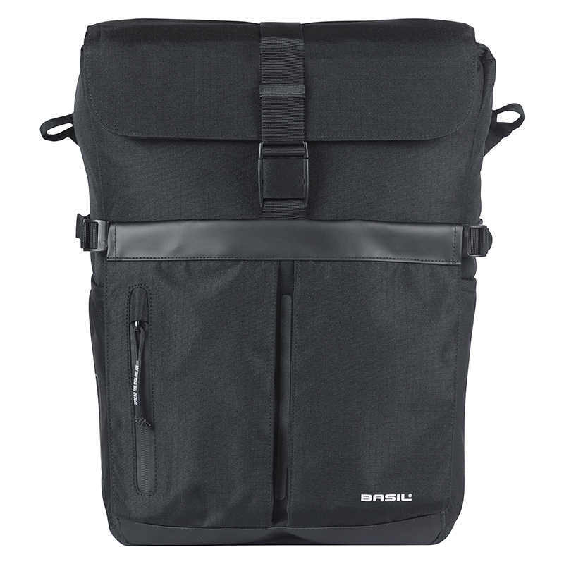 Sacoche arrière vélo latérale Basil Move Commuter 15L noir - vue 3