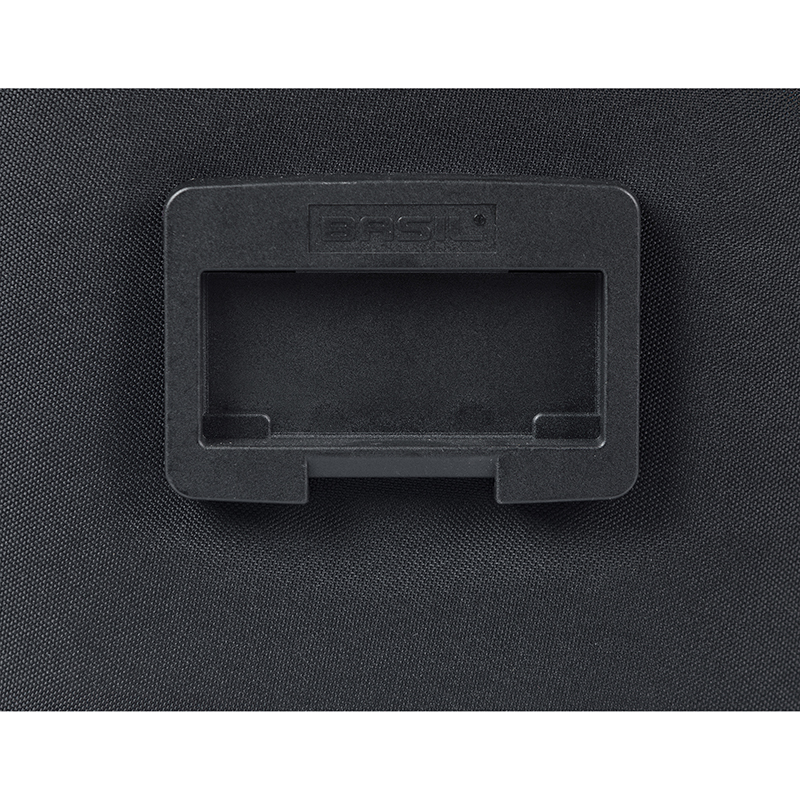 Sacoche de cintre Basil sport 7-8L noir graphite fixation clip compatible Basil et Klickfix (28x20x20cm) - vue 5