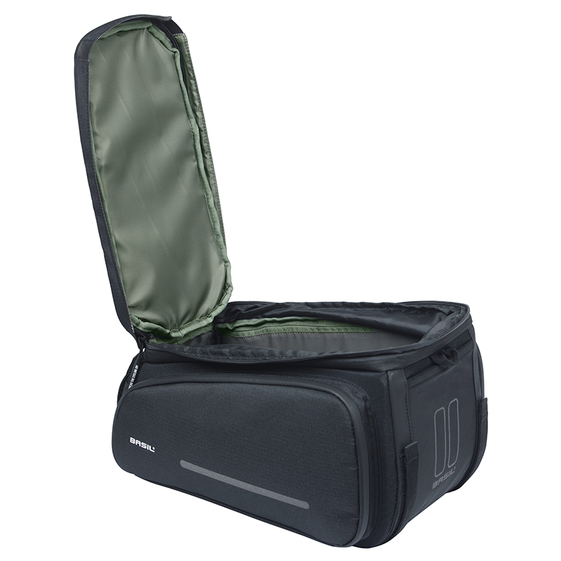 Sacoche arrière vélo Basil Move noir 10-26L fixation MIK (24x33x15cm) - vue 5