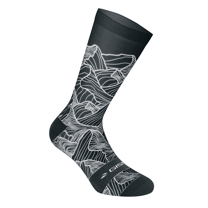 Chaussettes été Gist Trendy noir altitude 38-42 écologique hauteur 20 cm (paire) -5863