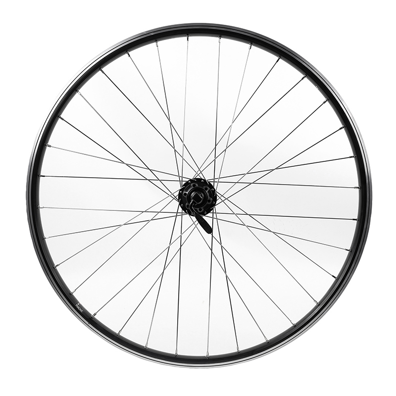 Roue VTC disque 28" avant 700 x 35 M260 Shimano M475 6 trous noir renforcé Velox - vue 2