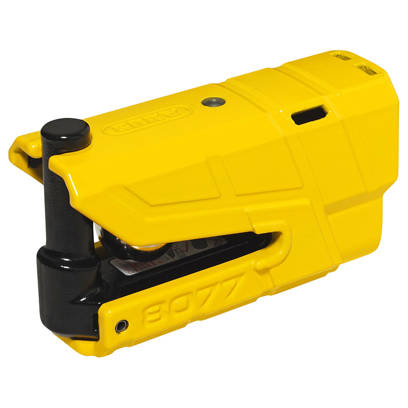 Antivol bloque disque Abus Granit 8077 Detecto Xplus avec alarme sonore 100 dB diamètre 19 mm jaune - vue 3