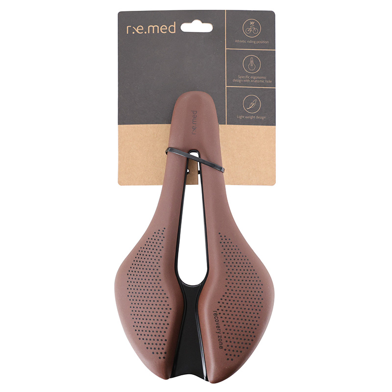 Selle Royal Remed Race Athletic Gel Marron 245x140mm 220g - vue 5