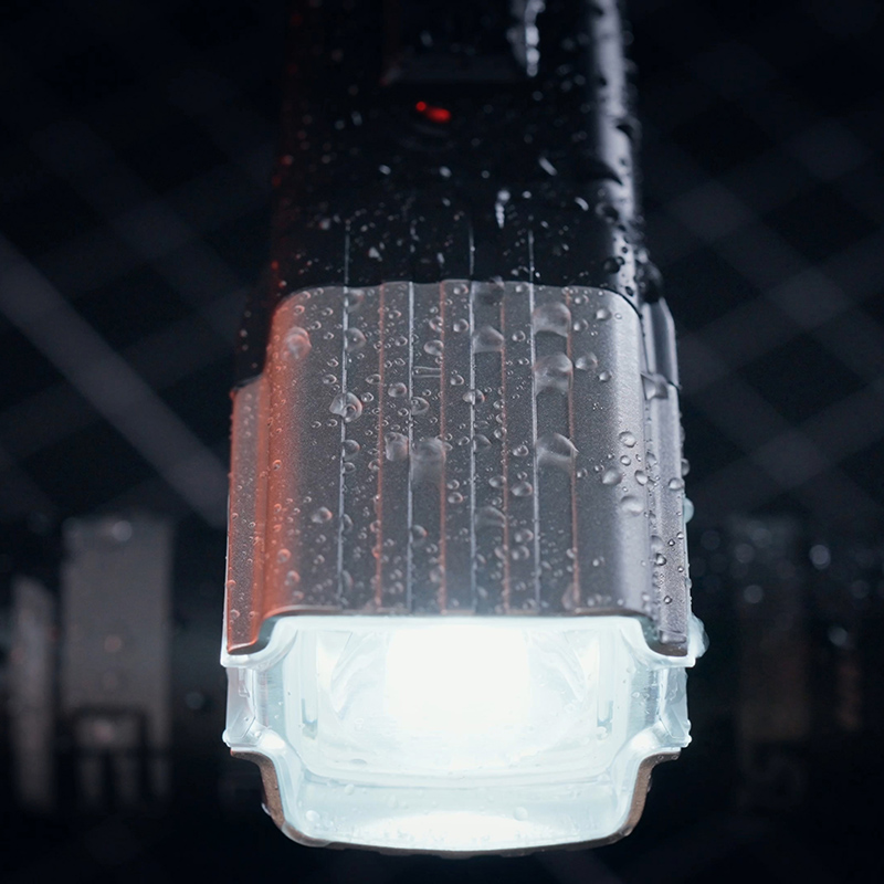 Éclairage vélo USB avant sur cintre Zefal Supervision F800 lumen noir - vue 5