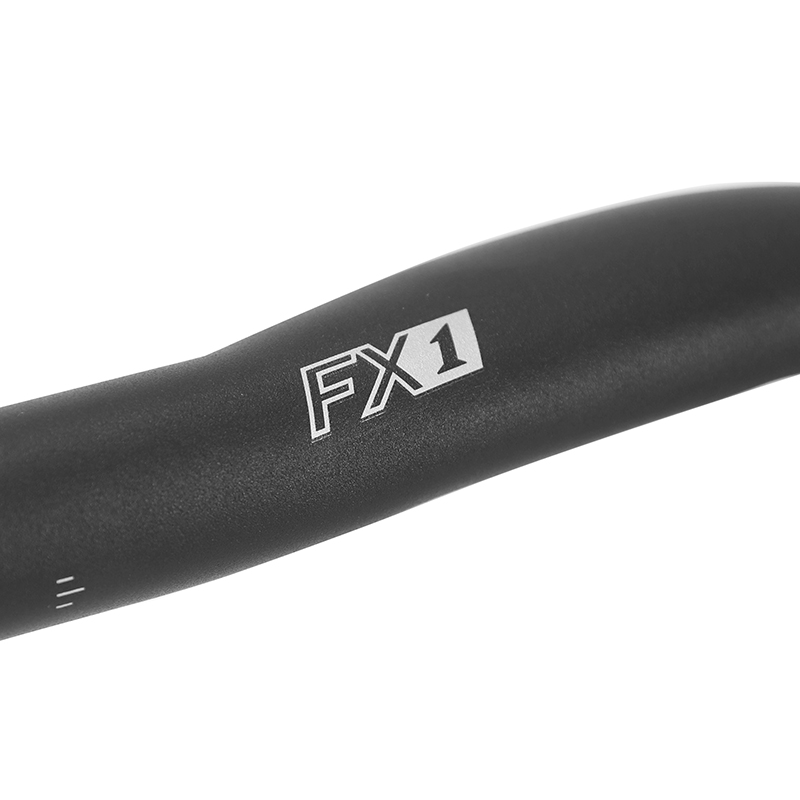 Cintre route Itm FX1 gravel alu noir diam 31,8 l 42 exterieur (axe-axe 40CM) pour passage cable interne - vue 2