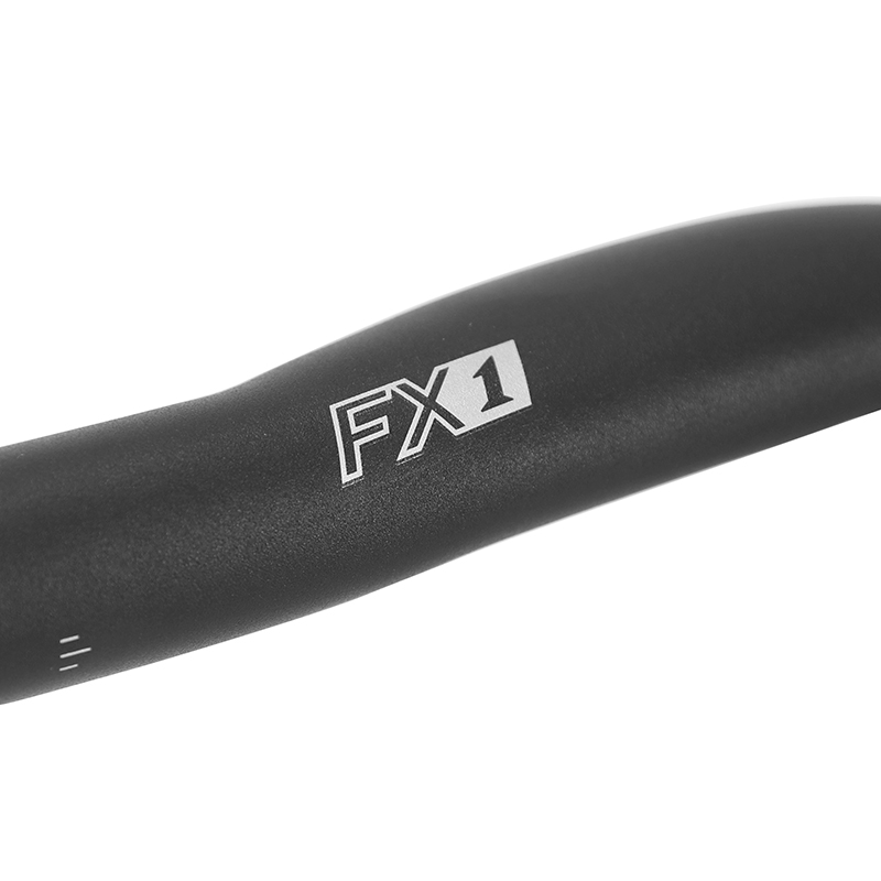 Cintre route Itm FX1 gravel alu noir diam 31,8 l 44 exterieur (axe-axe 42CM) pour passage cable interne - vue 2