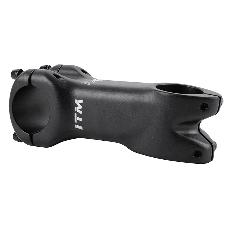 Potence ITM FX1 route-VTT noir 31,8 angle 0° L90MM passage câble interne - vue 3