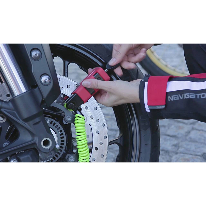 Antivol bloque disque Abus Granit Sledg diamètre 13 mm rouge classe SRA - vue 6