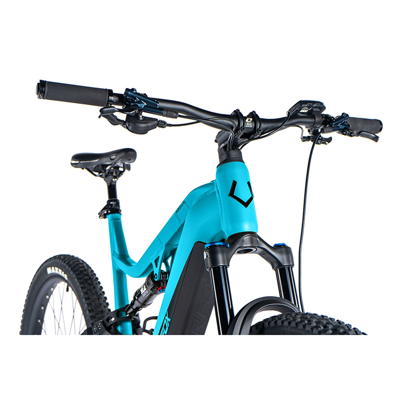 Velo electrique-vae VTT 29 Leader Fox argus tout suspendu homme bleu mat 12V moteur central panasonic GX ultimate 36V 90NM batterie 20AH (cadre 17,5" - H45CM - m - adulte de 168CM à 178CM) - vue 2