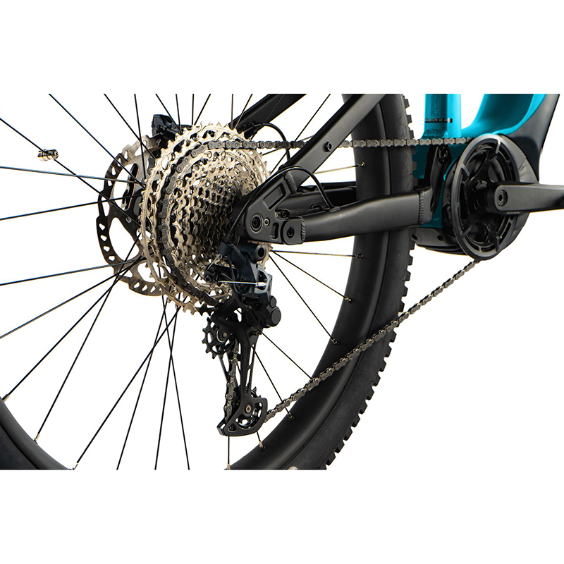 Velo electrique-vae VTT 29 Leader Fox argus tout suspendu homme bleu mat 12V moteur central panasonic GX ultimate 36V 90NM batterie 20AH (cadre 17,5" - H45CM - m - adulte de 168CM à 178CM) - vue 4