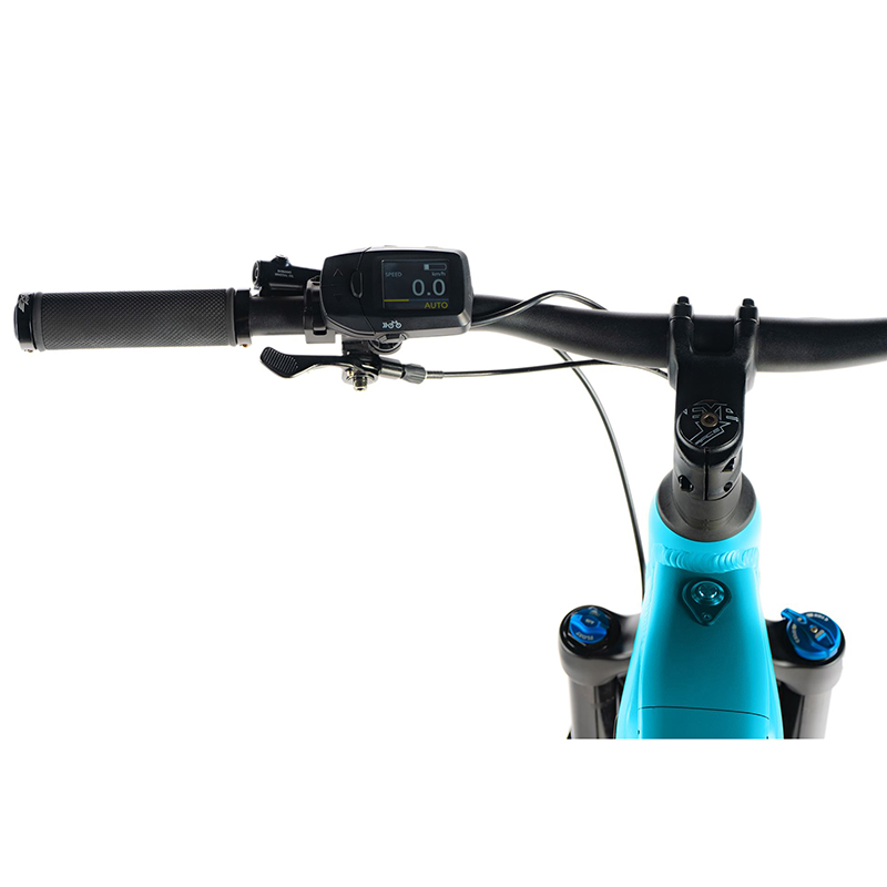 Velo electrique-vae VTT 29 Leader Fox argus tout suspendu homme bleu mat 12V moteur central panasonic GX ultimate 36V 90NM batterie 20AH (cadre 17,5" - H45CM - m - adulte de 168CM à 178CM) - vue 7