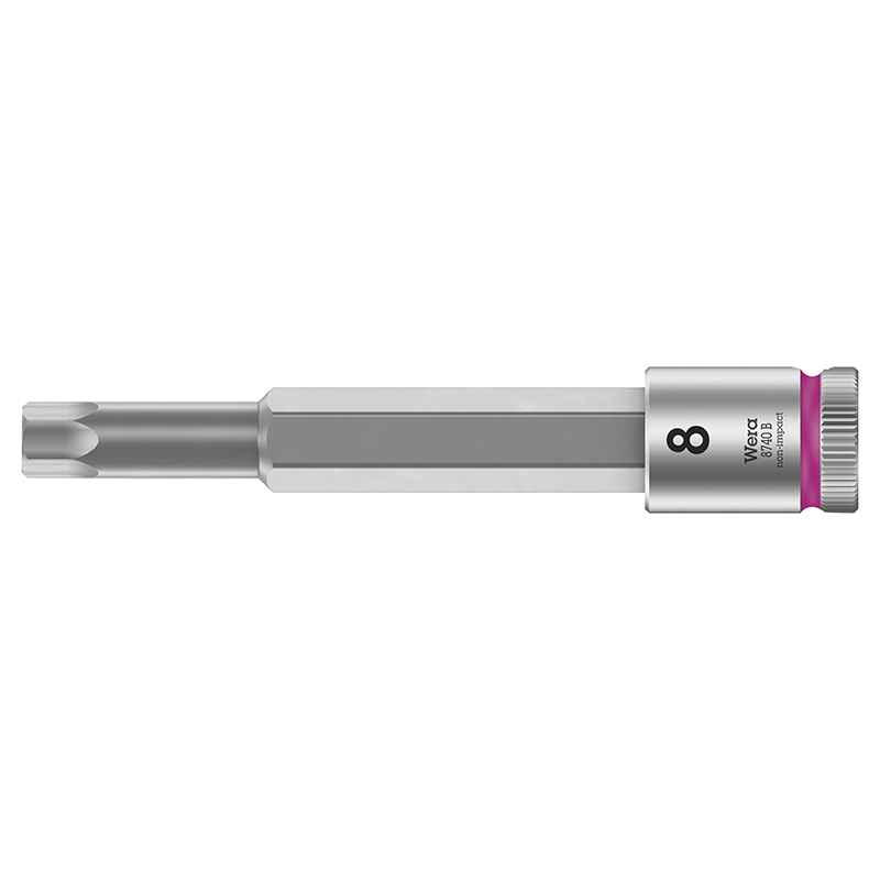 Douille Torx et 6 pans Allen Wera Bicycle Set 8 Zyklop 3-8 profil extra fin 30 mm longueur 100, 107 mm coffret 7 pièces - vue 8