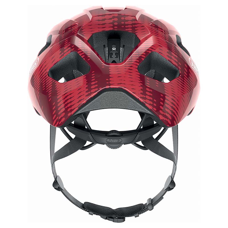 Casque vélo adulte Abus Macator rouge bordeaux taille S 51-55 cm - vue 4