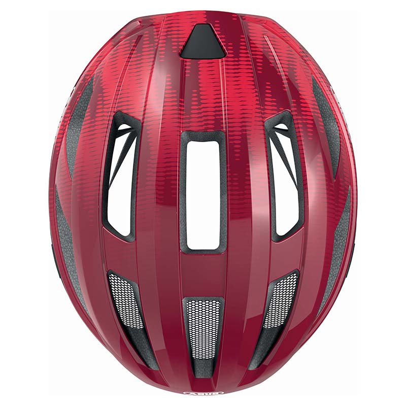 Casque vélo adulte Abus Macator rouge bordeaux taille S 51-55 cm - vue 5