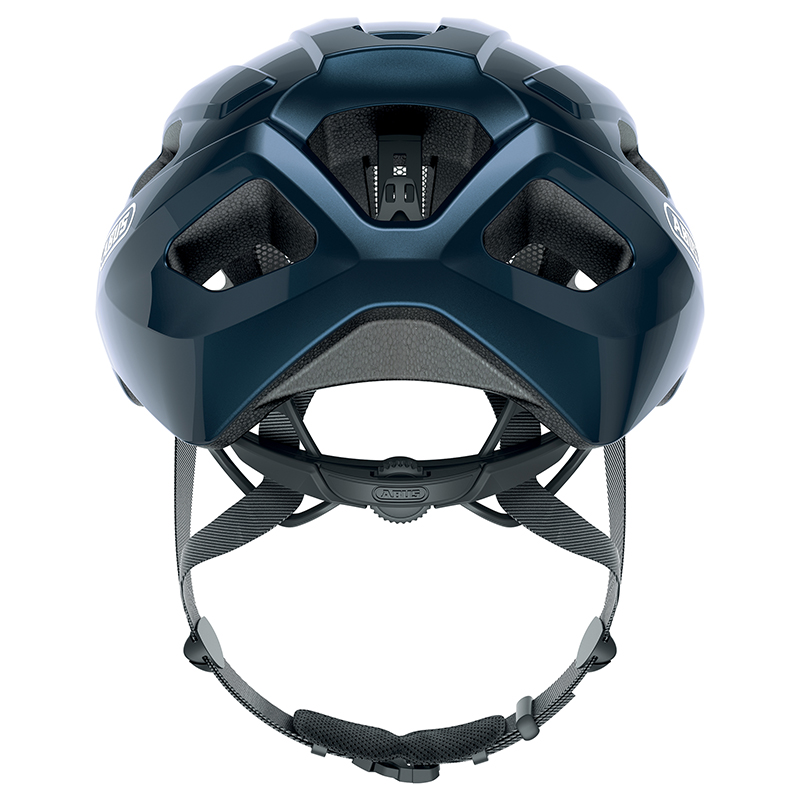 Casque vélo adulte Abus Macator bleu nuit taille S (51-55 cm) réglage molette - vue 4