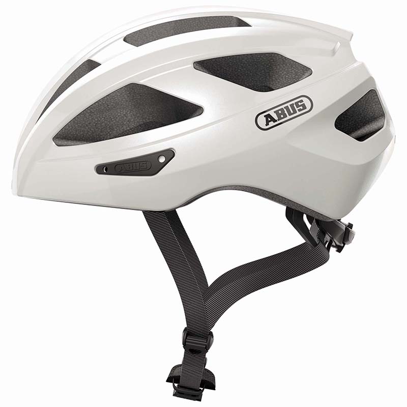 Casque vélo adulte Abus Macator blanc perle taille L (58-62 cm) - vue 2